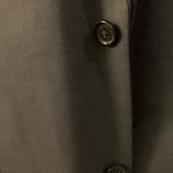 99% wool, charcoal fabric
Jacket size 44R/S
Pants size 36W 34L - Picture 7 of 8